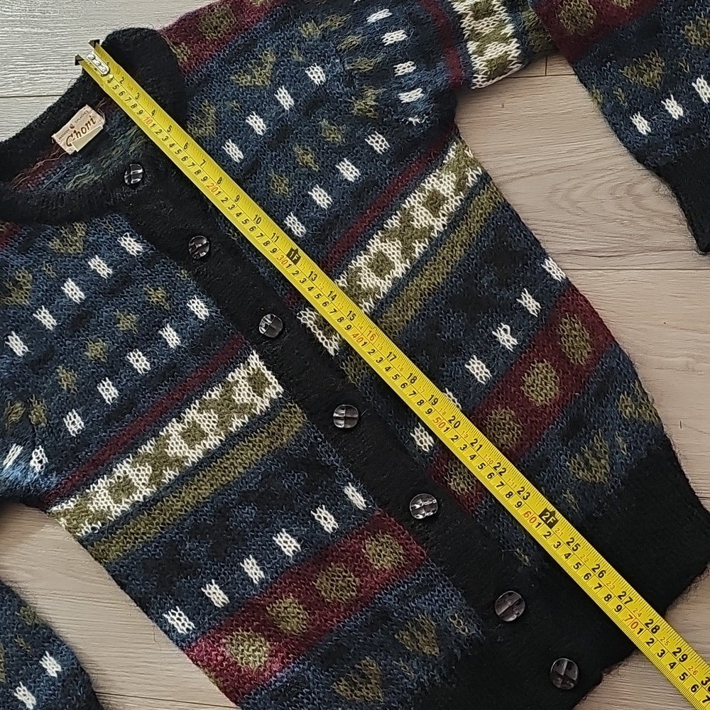 Vintage Cottagecore Wool Cardigan - Picture 13 of 15